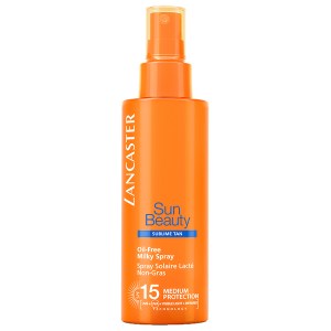 Купить молочко-спрей для тела Lancaster Sun Beauty Oil Free Milky Spray Sublime Tan SPF15 Киев
